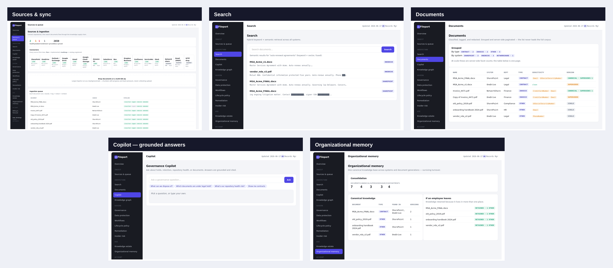 Connect, search and understand